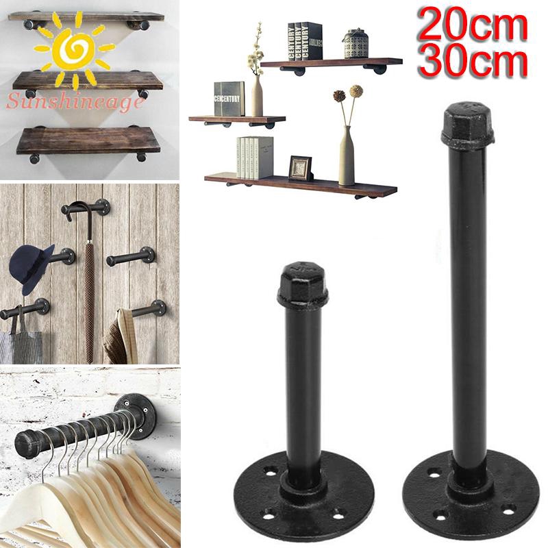 Giá đỡ kệ gắn tường hình ống sắt phong cách cổ điển dùng cho trang trí