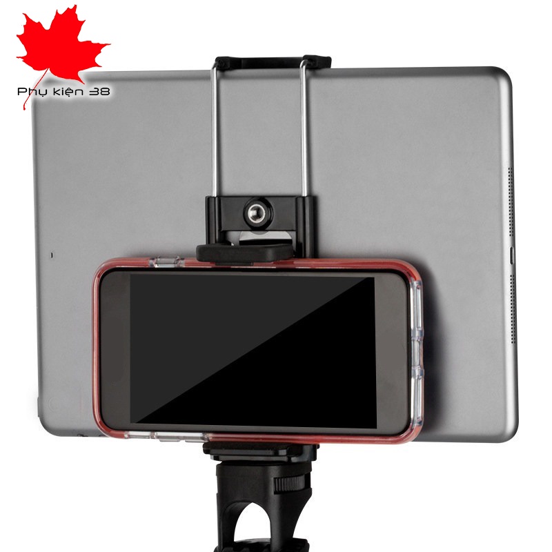 Giá đỡ ipad máy tính bảng có kẹp điện thoại đa năng đeo điện thoại trước ngực làm camera hành trình