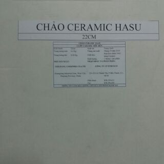 Chảo CERAMIC HASU 22cm