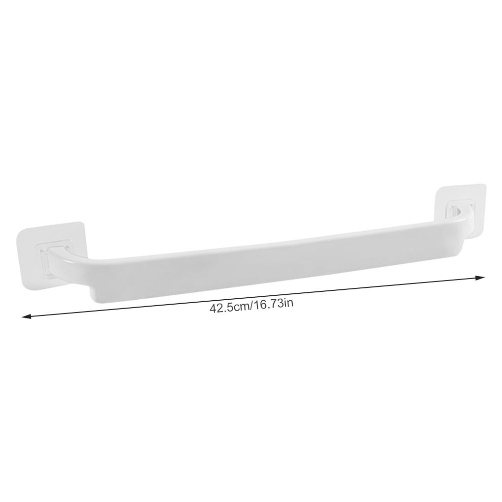 Giá Đỡ Treo Khăn Bằng Nhựa Gắn Tường Tiện Lợi Dành Cho Nhà Bếp Phòng Tắm