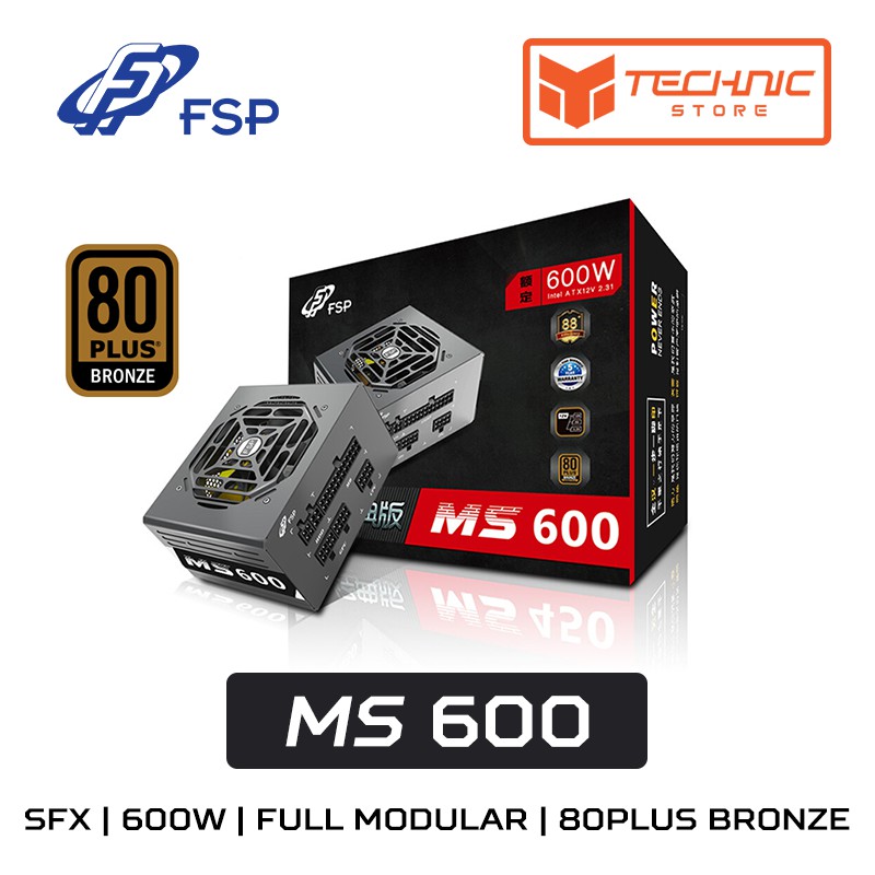 Nguồn máy tính FSP MS600 600W SFX