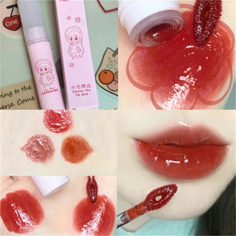 son nội địa trung Cappuvini lâu trôi chống nước dưỡng ẩm Sáng bóng Son Kem Lì son môi Son thỏi thế giới skinfood TIKTOK DOUYIN | BigBuy360 - bigbuy360.vn