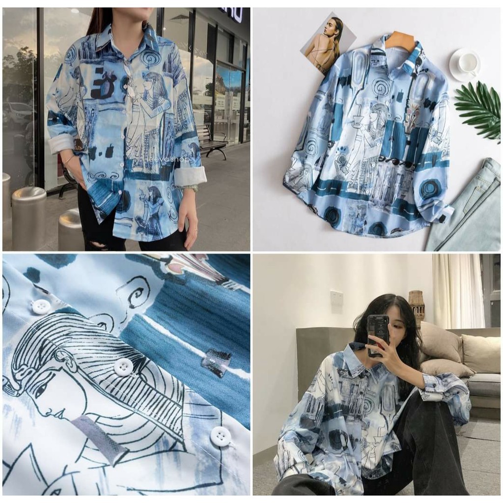 Combo áo sơmi Korea 2hand ( ảnh minh họa)