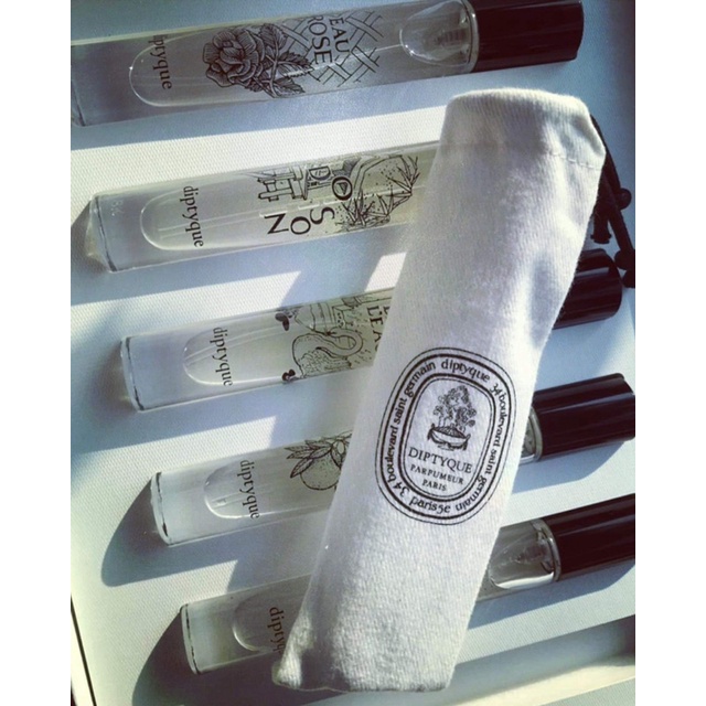 Set Bộ Nước Hoa Diptyque Mini 5 ống - 7.5ml Đủ Mùi | Thế Giới Skin Care