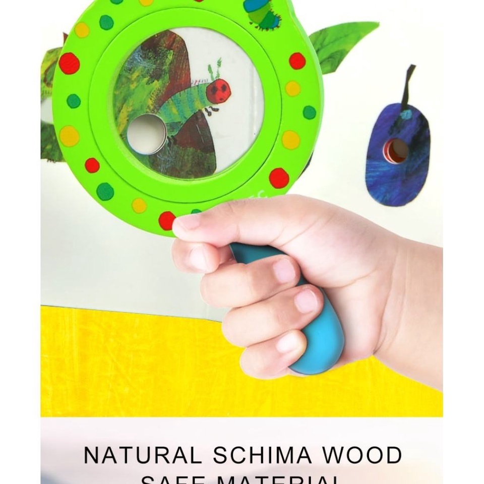 Kính Lúp MiNi Eric Carle Chính Hãng Mideer Cho Bé Tha Hồ Khám Phá Thế Giới Xung Quanh