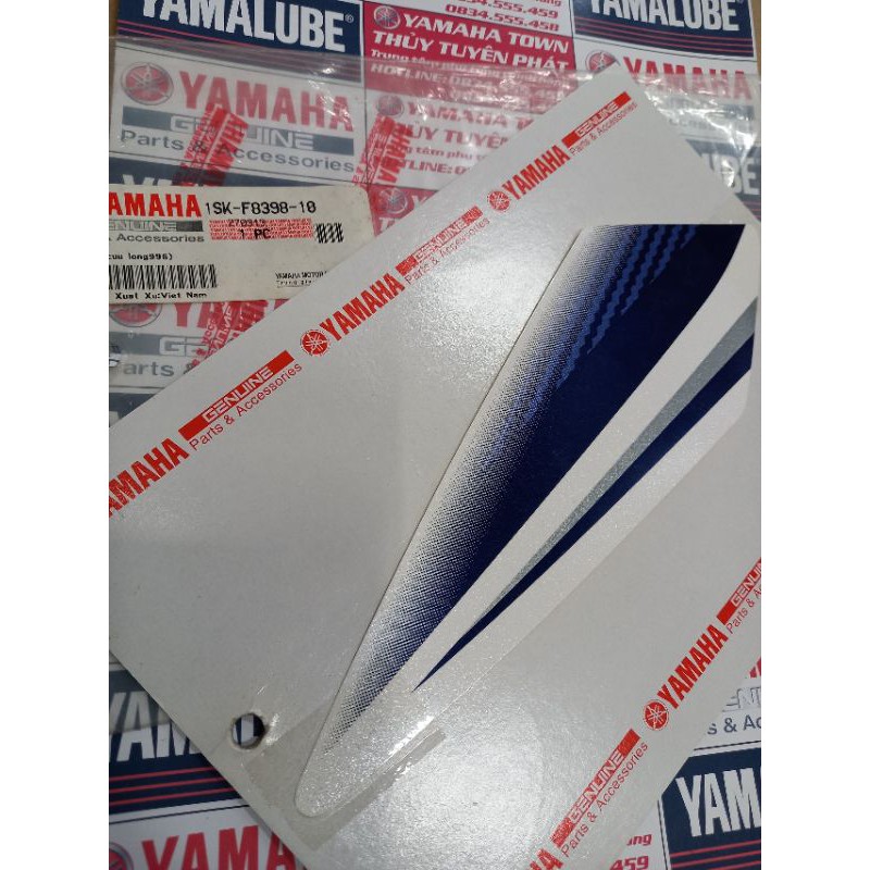 1 Tem xe Yamaha chính hãng Luvias