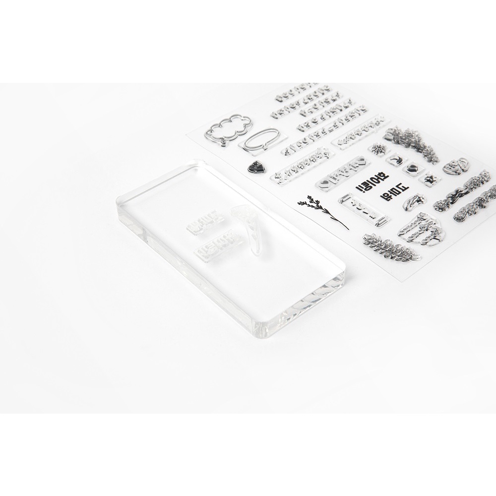 Tem Dán Sticker Stamp ARTBOX Hàn Quốc Họa Tiết Dễ Thương Trang Trí Cho Sổ Tay