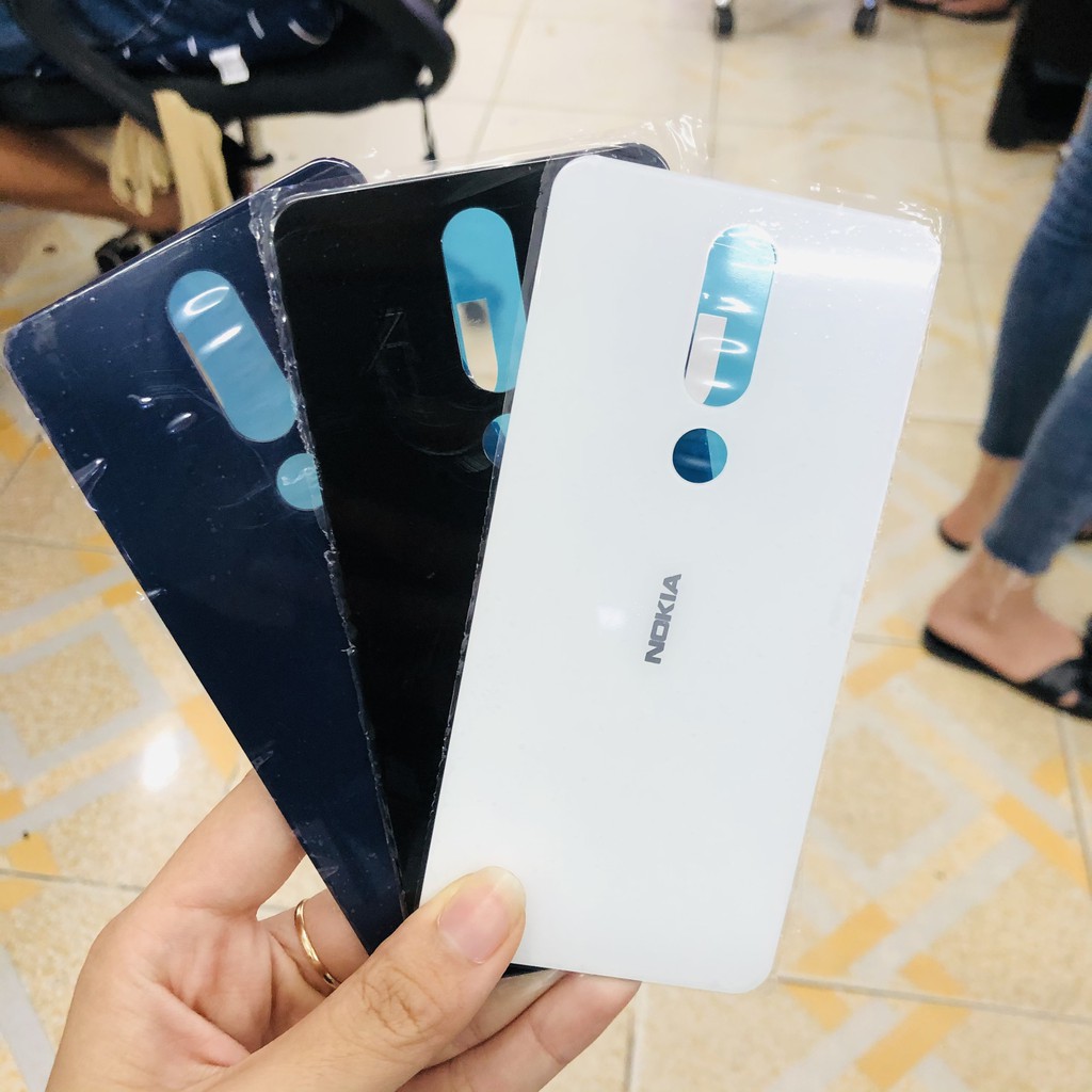 Nắp lưng , mặt lưng , kính lưng sau NOKIA 5.1 plus new 100%