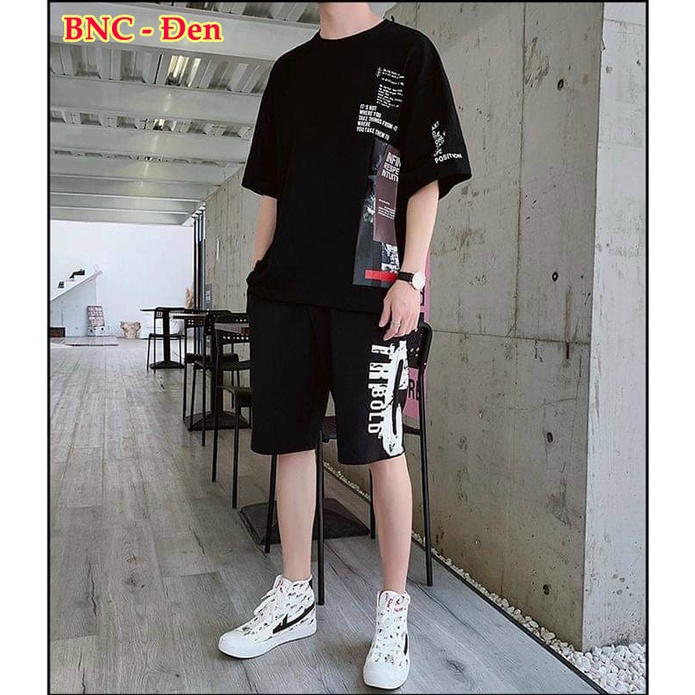 Bộ nam Thể Thao BỘ CHỮ C .Bộ nam unisex phong cách Hàn quốc Mã Bộ C