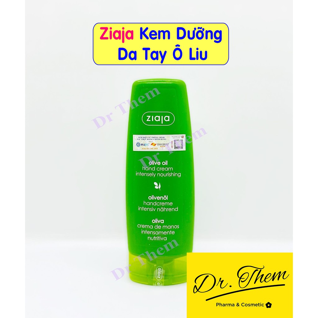 ✅[CHÍNH HÃNG] Kem Dưỡng Tay & Móng Ô liu Ziaja Olive Oil Hand Cream Intensely Nourishing 80ml - kem và sữa dưỡng da