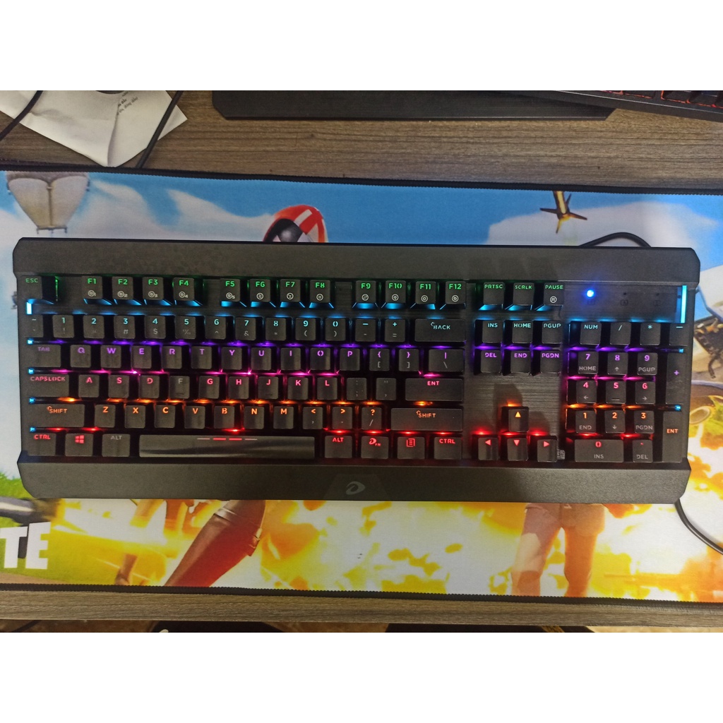 Bàn phím cơ 2nd DAREU EK 145 Ek169 Ek815 có kê tay Multi led
