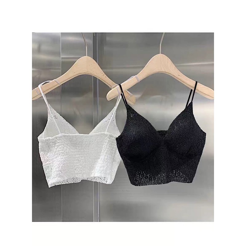 Áo bra ren 066 chun lưng sau không gọng đệm mỏng free size sexy gợi cảm | BigBuy360 - bigbuy360.vn