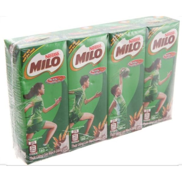 Milo lốc 180ml có - ít đường