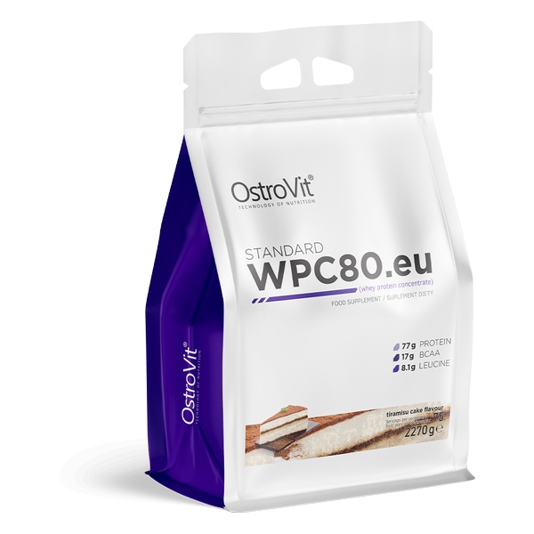 OstroVit STANDARD WPC80.eu  Whey Protein Tiêu Chuẩn Châu Âu, 75 Lần dùng