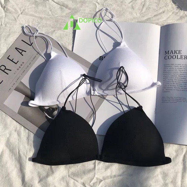 Áo bra nữ 2 dây đẹp cài trước đệm mỏng mặc cực sexy DOPICO B2099