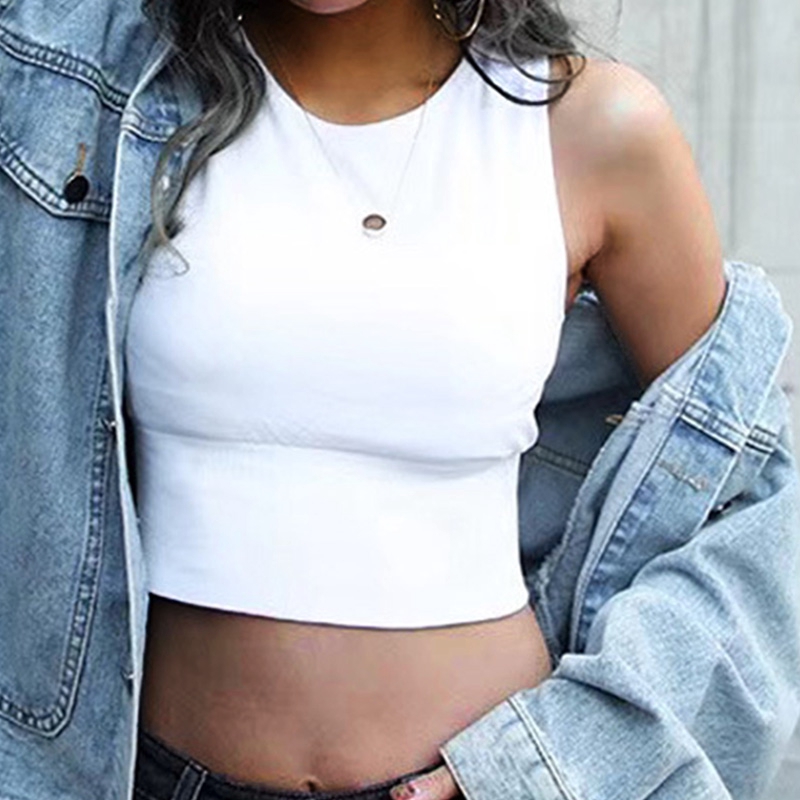 Áo Ngực Nữ Co Giãn Bằng Nylon/Spandex Màu Trơn Hợp Thời Trang Finetoo