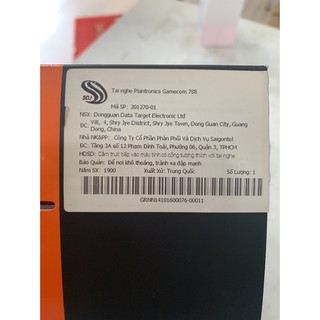 Tai nghe Plantronics Gamecom 788 - Mới 90%