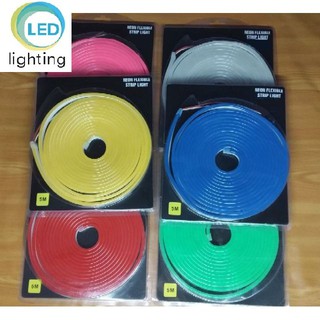 DÂY ĐÈN LED NEON DÀI 5 MÉT (ĐỦ CÁC MÀU)