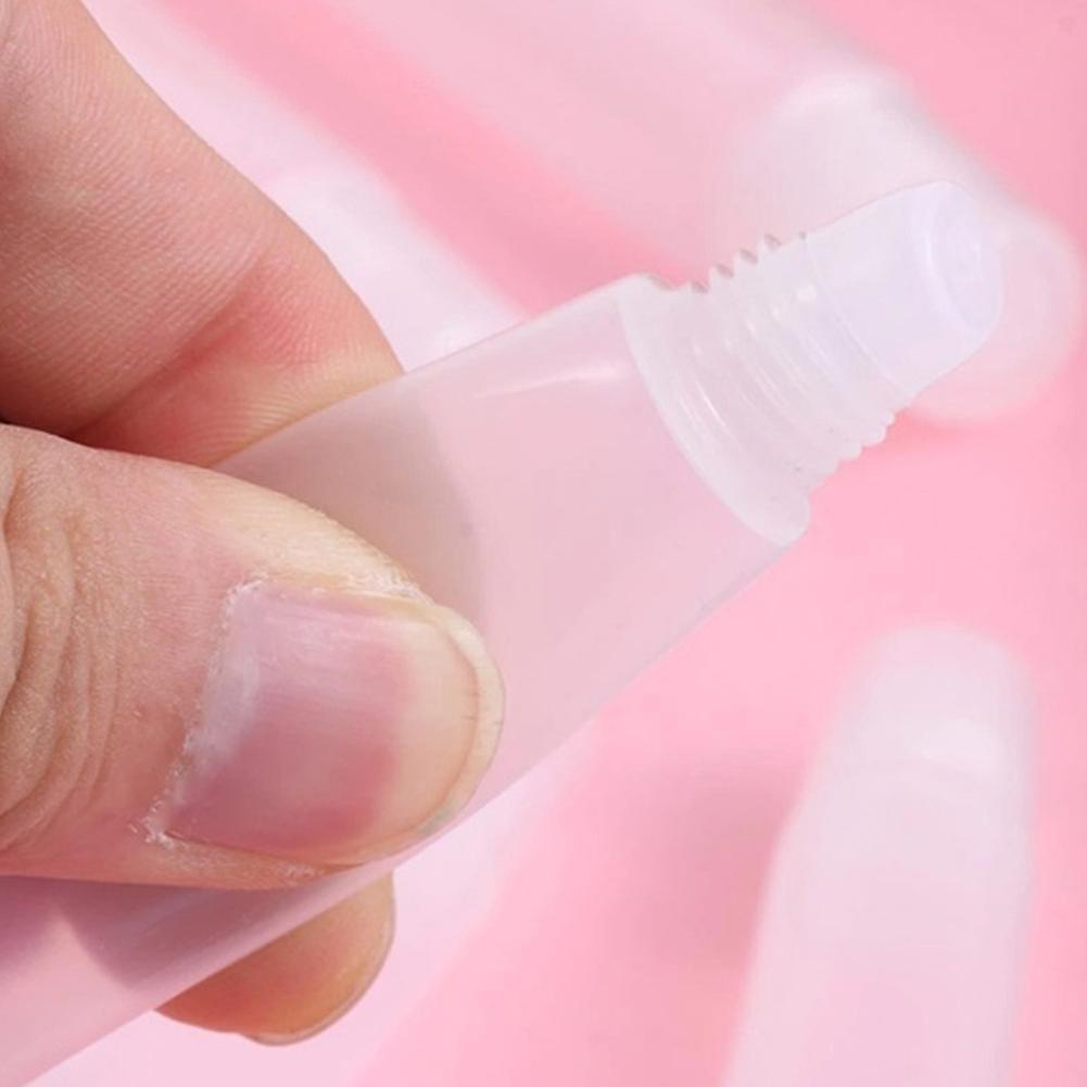 Tuýp Son Rỗng 10/15Ml Mềm Trong Suốt Kèm Phễu Tiện Dụng L8S0