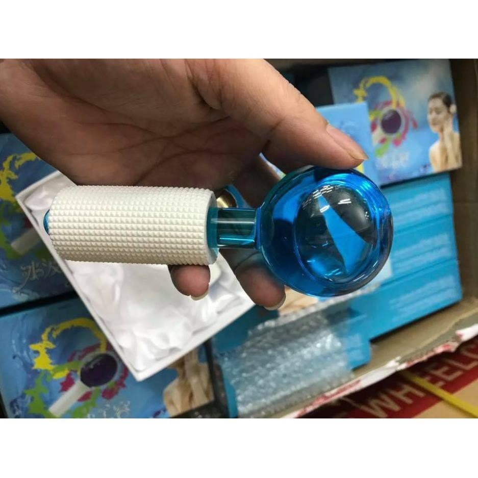Quả cầu lạnh massage giúp tái tạo, làm đẹp da Spamall