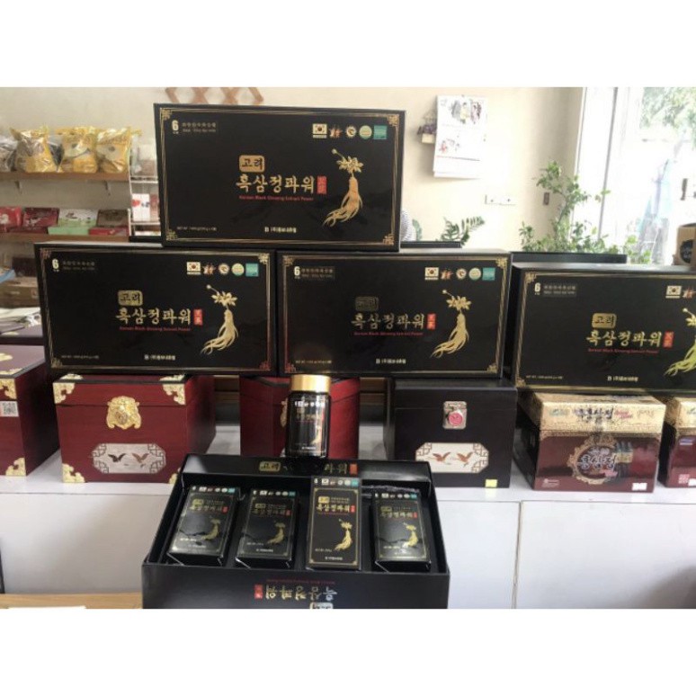 Hộp Đơn Cao Hắc Sâm 100% Tinh Chất Nội Địa Hàn Quốc Hộp 1 Lọ x 240g