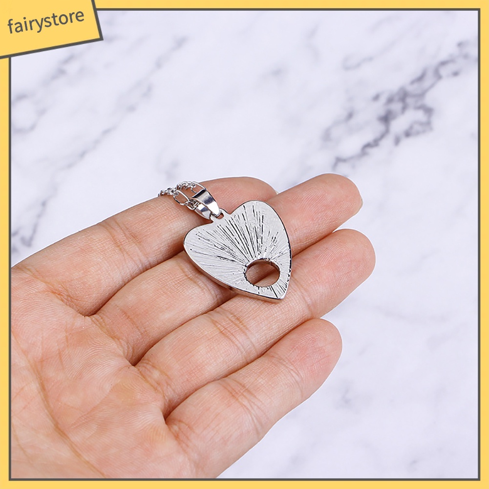 Dây Chuyền Mặt Trái Tim Khắc Chữ Thời Trang Nữ Tính