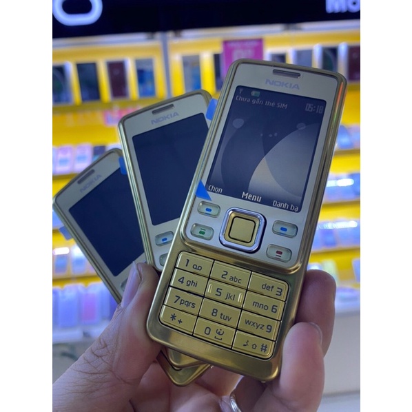 Điện thoại 6300 good ( mạ v.àn.g - sang trọng ) zin hã..ng new