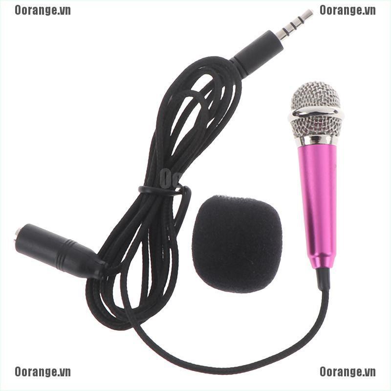 MT Portable Mini 3.5mm Stereo Mic Audio Microphone For The Mobile Phone Accessories BH