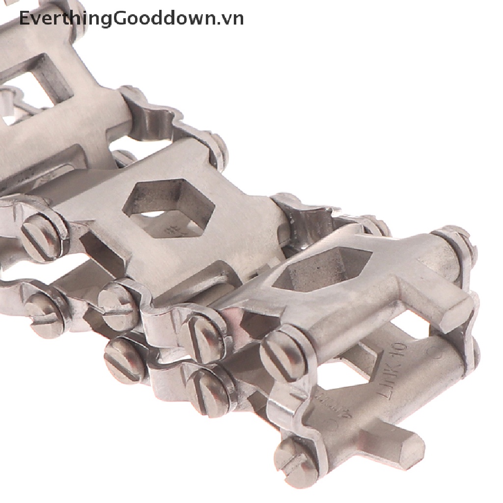 Vòng Đeo Tay Bằng Thép Không Gỉ Đa Năng 29 Trong 1