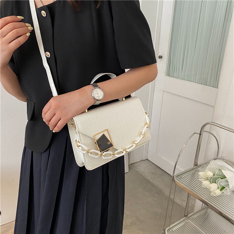 Túi Đeo Vai Hình Vuông Cỡ Nhỏ Phong Cách Hàn Quốc Thời Trang 2022 Cho Nữ
