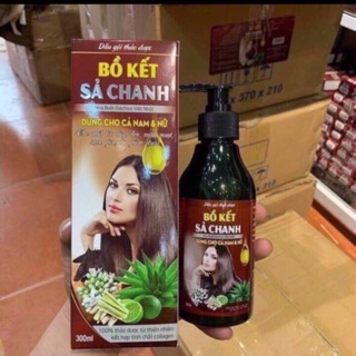 DẦU GỘI BỒ KẾT-SẢ CHANH 300ML DÙNG CHO CẢ NAM VÀ NỮ