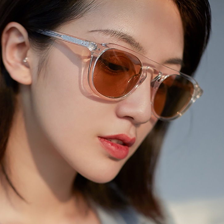 Kính mát gọng vuông nhỏ phong cách Hàn Quốc thời trang cho nam nữ