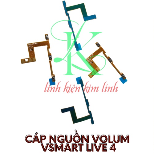 Cáp Nút Nguồn Volum Vsmart Live 4 zin hãng