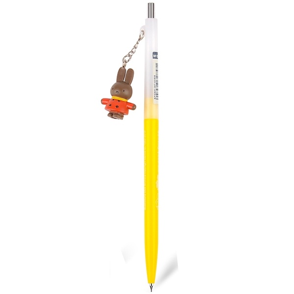 Bút Chì Bấm 0.5 mm - Móc Hình Thỏ - M&amp;G MF3009 (Mẫu Màu Giao Ngẫu Nhiên)