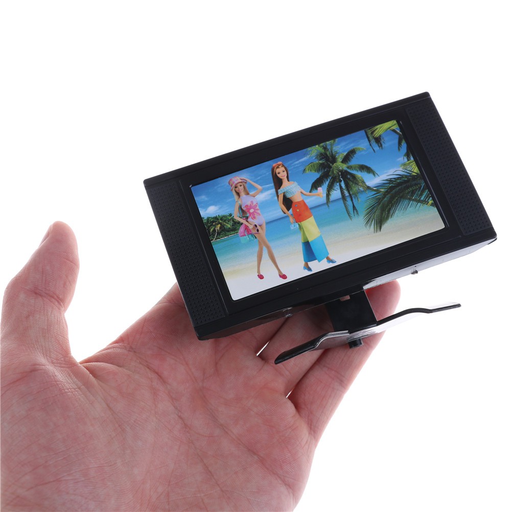 1 Mô Hình TV LCD Trang Trí Nhà Búp Bê