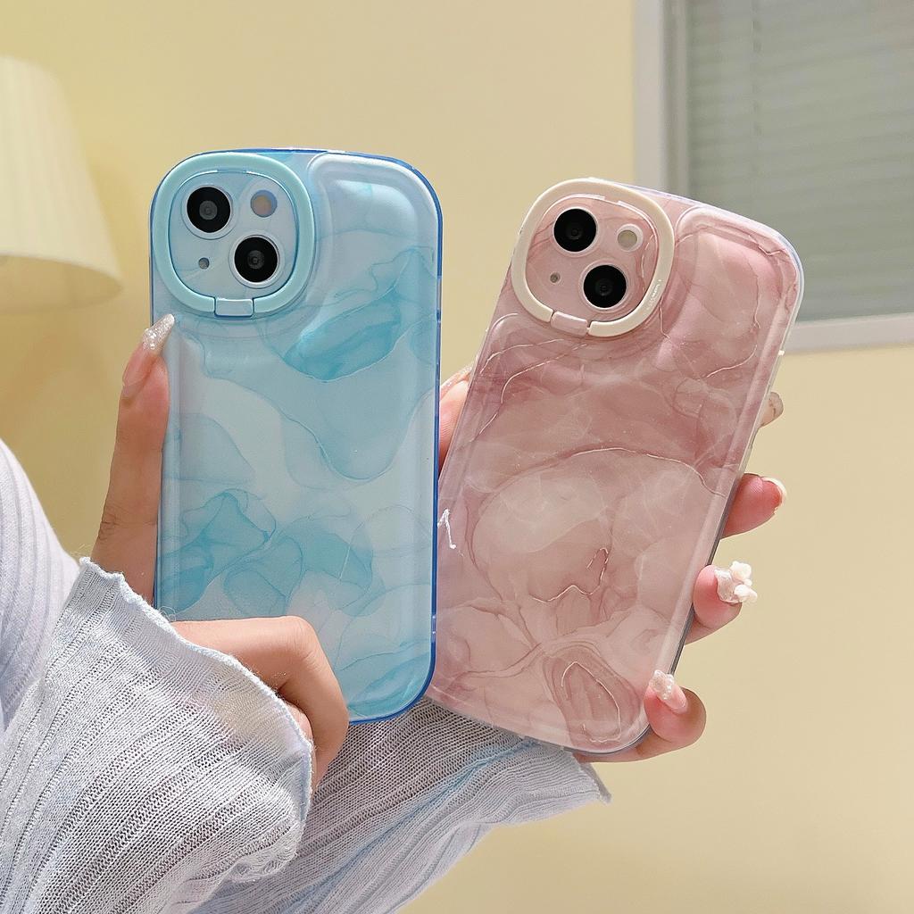 Ốp Điện Thoại Màu Gradient Cho IPhone 14promax 14 13promax 13 12 11 Nắp Giữ Ống Kính Nhuộm Halo