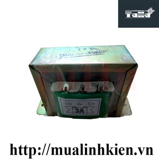 Biến Áp Đối Xứng 12V 3A