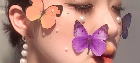 HOT Bộ Bướm 3D nhựa PVC chụp ảnh sống ảo, trang trí