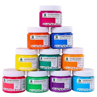 [Lộc'art Store]Màu Gouache/ bột Marie's hủ lẻ