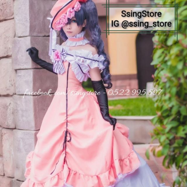 SSINGSTORE Set COSPLAY " Lady Ciel "  trong Anime HẮC QUẢN GIA