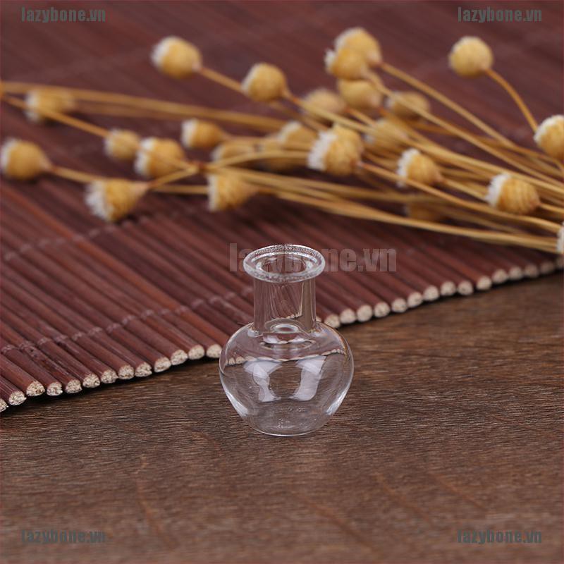Bình Hoa Thủy Tinh Trang Trí Nhà Búp Bê Tỉ Lệ 1: