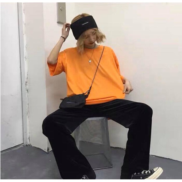 [BÁN SỈ] Áo thun trơn tay lỡ form rộng unisex [100% COTTON] - Áo phông nữ - SABI SHOP | BigBuy360 - bigbuy360.vn