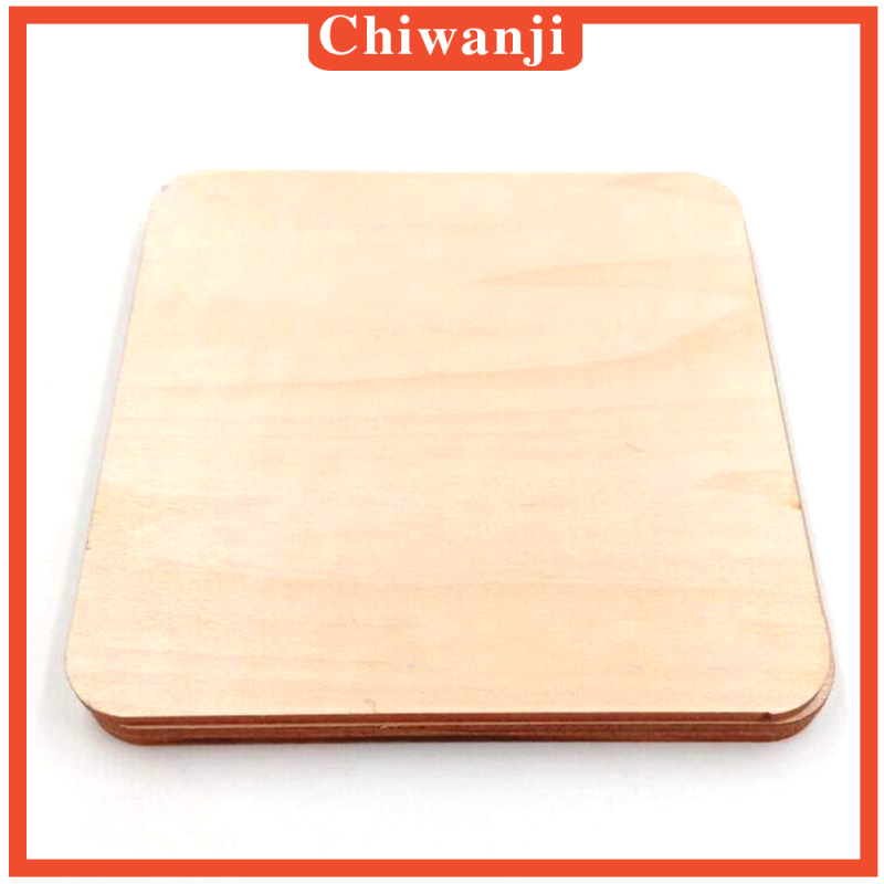 Bộ 100 Miếng Gỗ Vuông Cắt Gạch Lát Blesiya