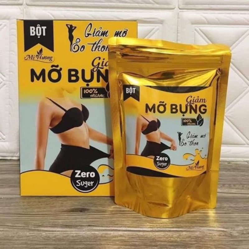 Bột Giảm Mỡ Bụng Mị Hương Ngũ Cốc Giảm Cân Nhanh Cấp Tốc An Toàn Chính