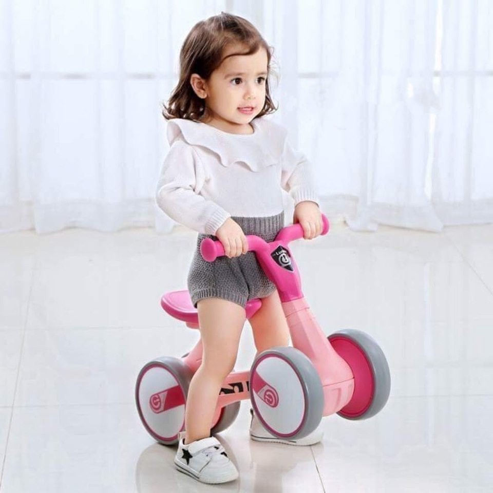 Xe chòi chân kiêm cân bằng mini Luddy cho bé Joovy 1006 - đồ chơi vận động cho bé