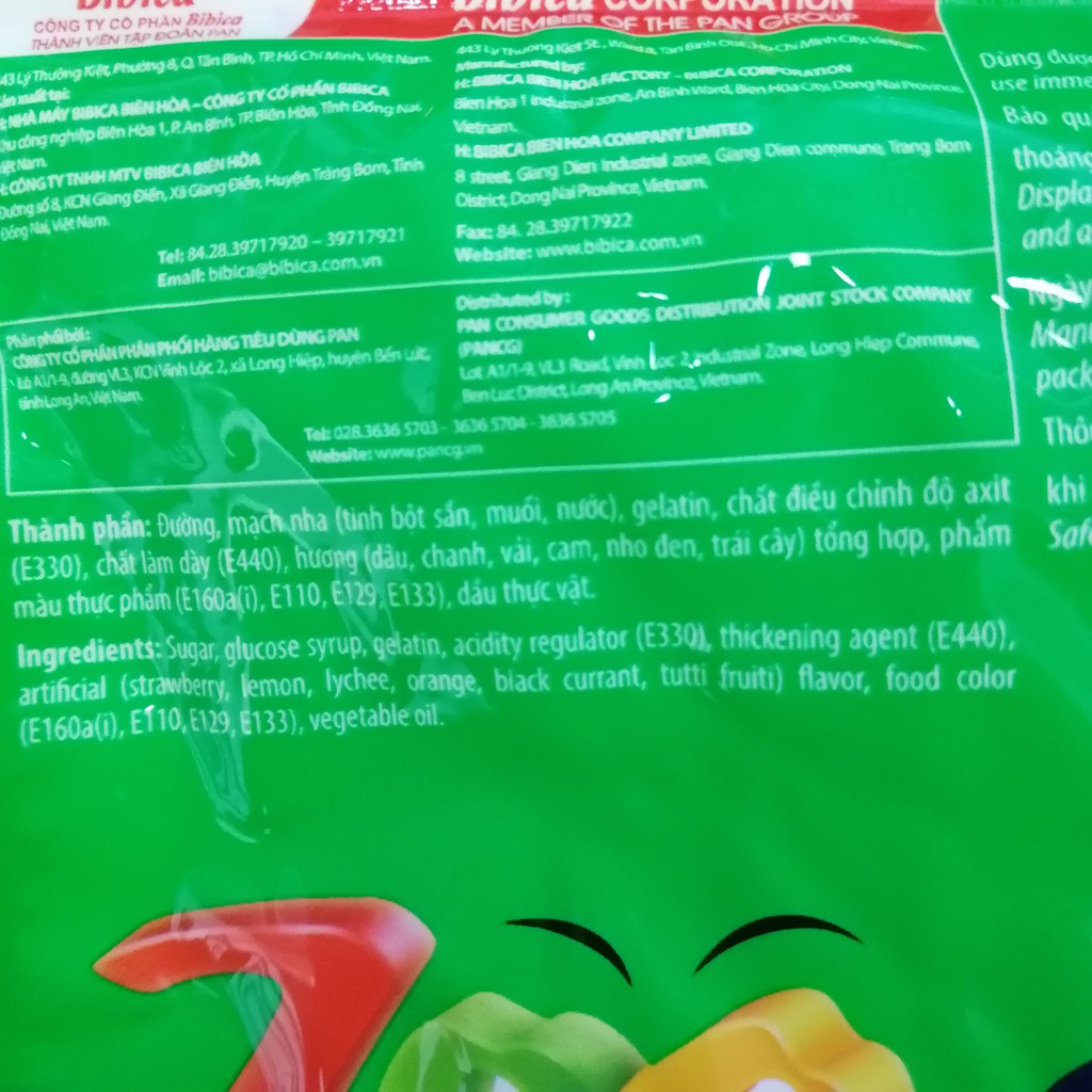 Kẹo Dẻo Zoo Jelly Hương Trái Cây (Gói 100g)