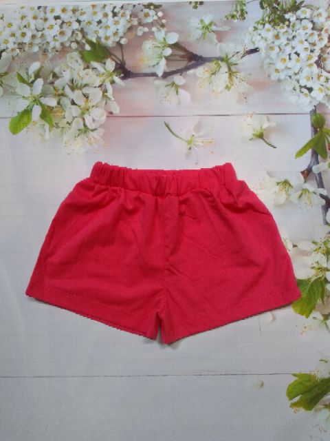 Quần Đùi Bé Gái Size 12-25kg Quần Đùi Bé Gái Cotton 4 Chiều