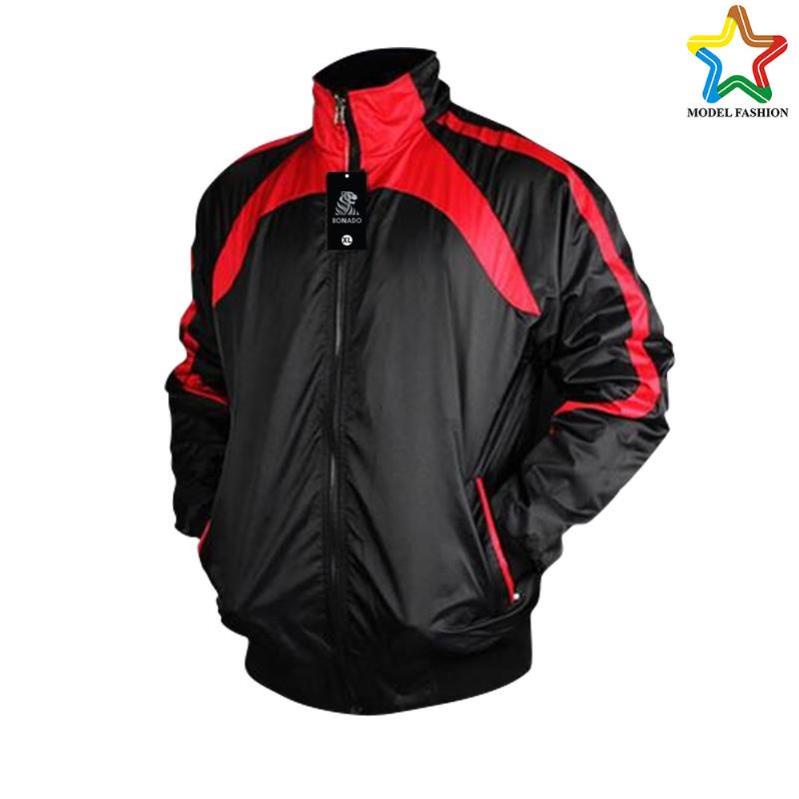 Chính hãng Áo khoác dù nam 2 lớp 2 mặt chống nước cao cấp Model-fashion BN93 Đỏ, Trắng