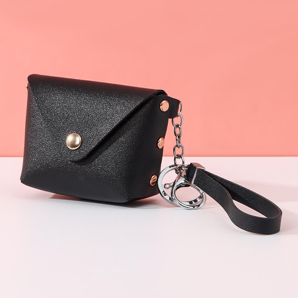 Ví Da PU Mini Đựng Chìa Khóa Thời Trang Cho Nữ