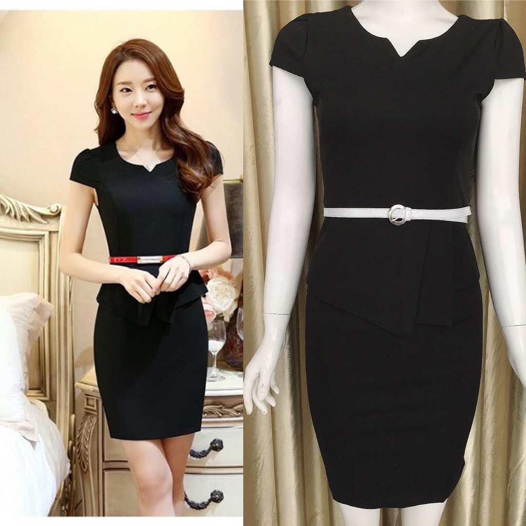 ĐẦM PEPLUM CHE BỤNG DL9